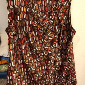 Sleeveless blouse